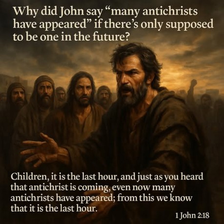 poster Antichrist - Why did John say 