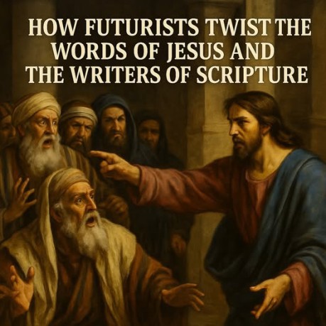 poster Futurist - HOW FUTURISTS TWIST THE WORDS OF JESUS AND THE WRITERS OF SCRIPTURE