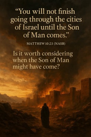 poster Generation - This proves Jesus kept His word within that generation. Matthew 10:23