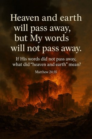 poster Heaven and Earth - When Jesus said, 