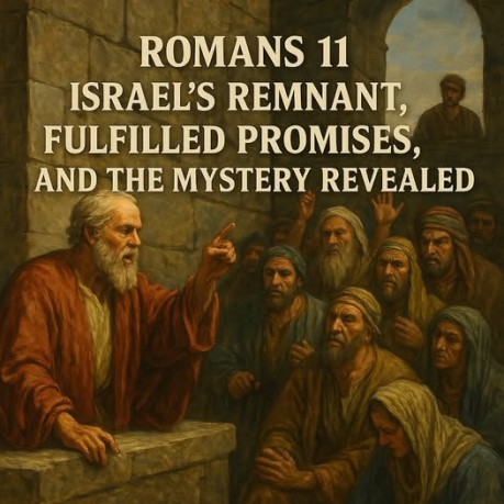 poster Israel - Romans 11: Israel's Remnant, Fulfilled Promises, and the Mystery Revealed