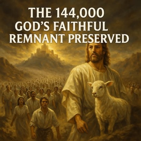 poster 144,000 - THE 144,000 – GOD'S FAITHFUL REMNANT PRESERVED 