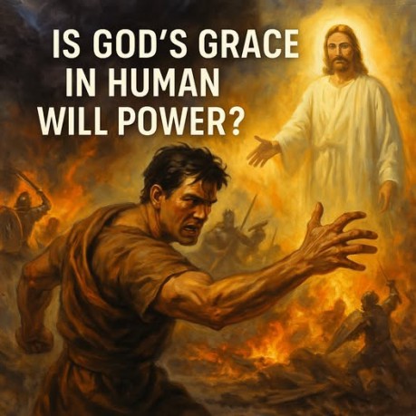 poster GRACE - IS GOD'S GRACE IN HUMAN WILL POWER