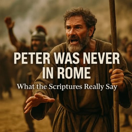 poster Peter Was Never in Rome, What the Scriptures Really Say