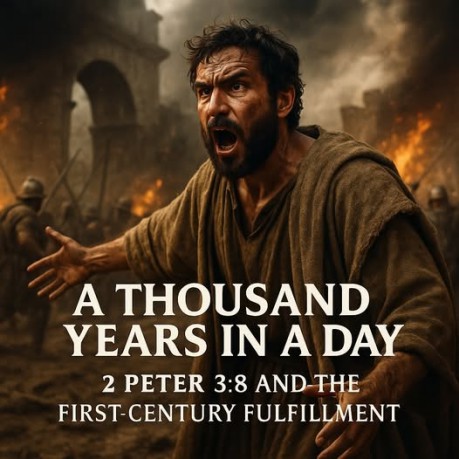 poster A Thousand Years in a Day, 2 Peter 3:8 and the First-Century Fulfillment