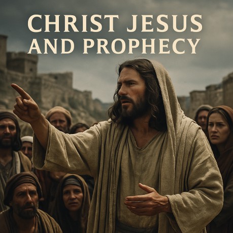 poster Christ Jesus and Prophecy