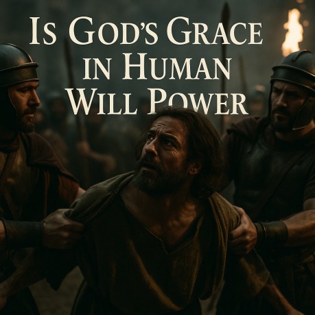 poster Is God's Grace in Human Will Power