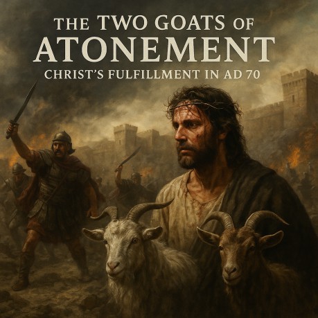 poster Salvation - Atonement - The Two Goats of Atonement: Christ's Fulfillment in AD 70
