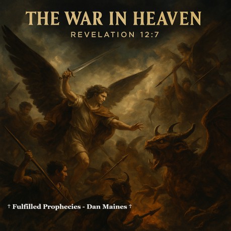 poster Satan - The War in Heaven - Revelation 12:7