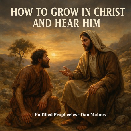 poster In Christ - How to Grow in Christ and Hear Him