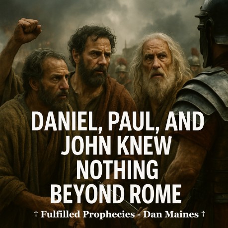 poster Daniel, Paul, and John Knew Nothing Beyond Rome 