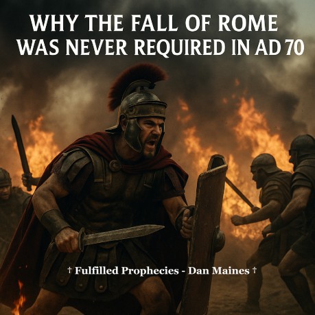 poster Why The Fall Of Rome Was Never Required In AD 70 This study has not been posted on facebook