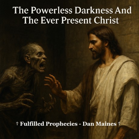 poster The Powerless Darkness And The Ever Present Christ
