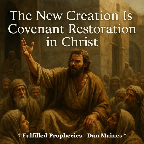 poster Understanding the Fulfilled View The New Creation Is Covenant Restoration in Christ Part 10 of 10