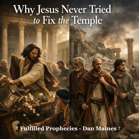 poster Temple - Why Jesus Never Tried to Fix the Temple