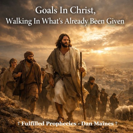 poster In Christ - Goals In Christ, Walking In What's Already Been Given