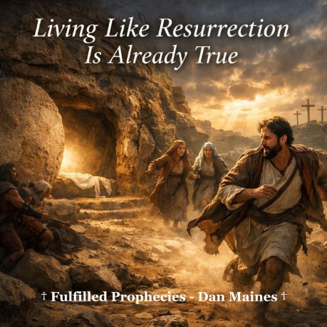 poster Resurrection - Living Like Resurrection Is Already True