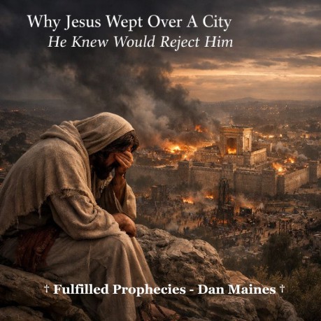 poster Why Jesus Wept Over A City He Knew Would Reject Him