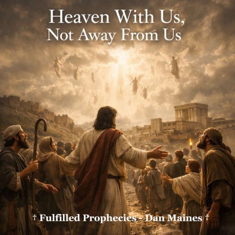 poster Heaven With Us, Not Away From Us