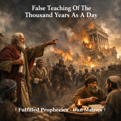 poster Thousand Years - False Teaching Of The Thousand Years As A Day
