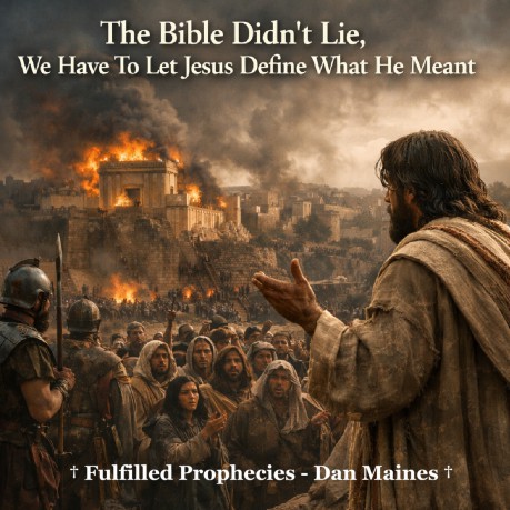 poster The Bible Didn't Lie, We Have To Let Jesus Define What He Meant