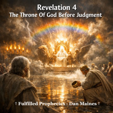 poster Revelation 4 The Throne Of God Before Judgment