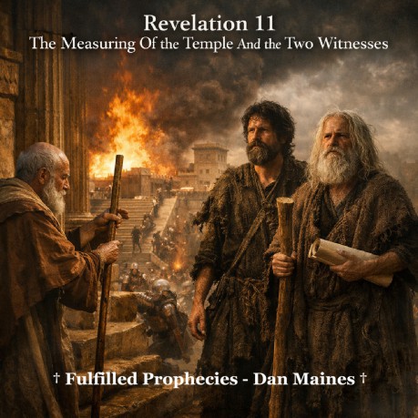 poster Revelation 11 The Measuring Of The Temple And The Two Witnesses