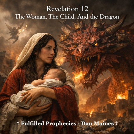 poster Revelation 12 The Woman, The Child, And The Dragon