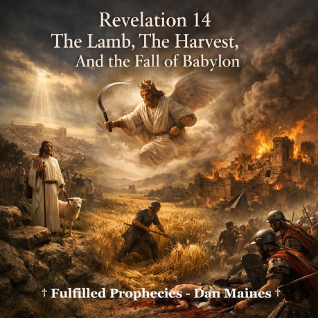 poster Revelation 14 The Lamb, The Harvest, And The Fall Of Babylon