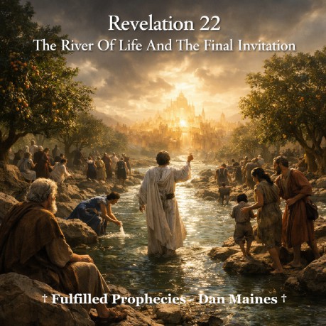 poster Revelation 22 The River Of Life And The Final Invitation