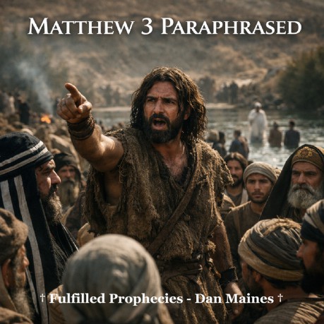 poster Matthew 3 Paraphrased