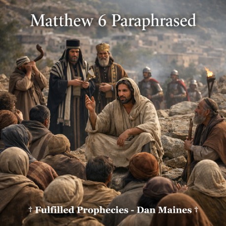 poster Matthew 6 Paraphrased