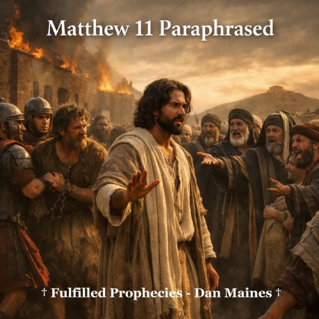 poster    Matthew 11 Paraphrased