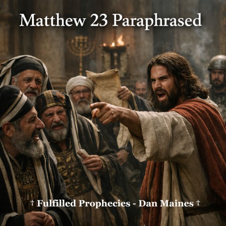 poster    Matthew 23 Paraphrased