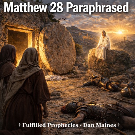 poster Matthew 28 Paraphrased