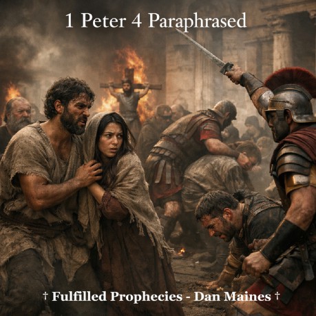 poster    1 Peter 4 Paraphrased