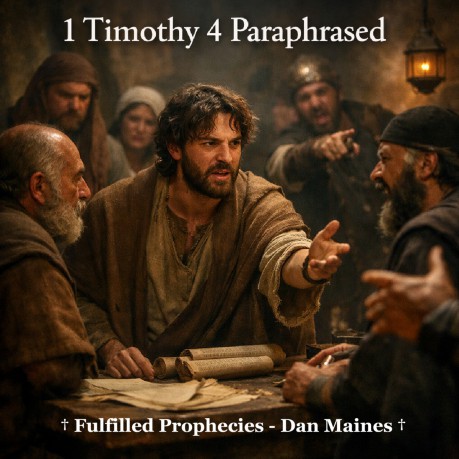 poster    1 Timothy 4 Paraphrased