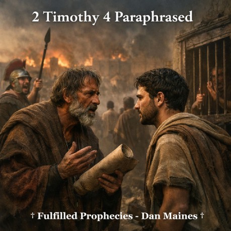 poster 2 Timothy 4 Paraphrased