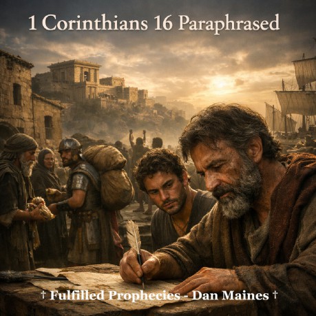 poster    1 Corinthians 16 Paraphrased