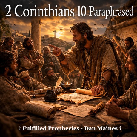 poster    2 Corinthians 10 Paraphrased