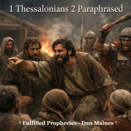 poster 1 Thessalonians 2 Paraphrased