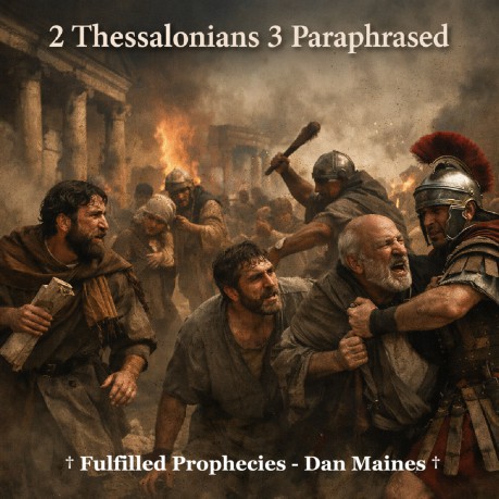 poster 2 Thessalonians 3 Paraphrased