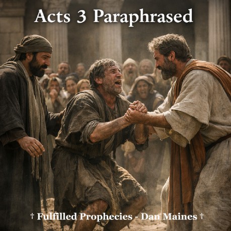 poster Acts 3 Paraphrased