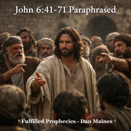 poster    John 6:41-71 Paraphrased