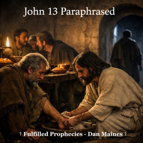 poster John 13 Paraphrased