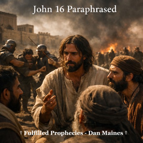 poster John 16 Paraphrased
