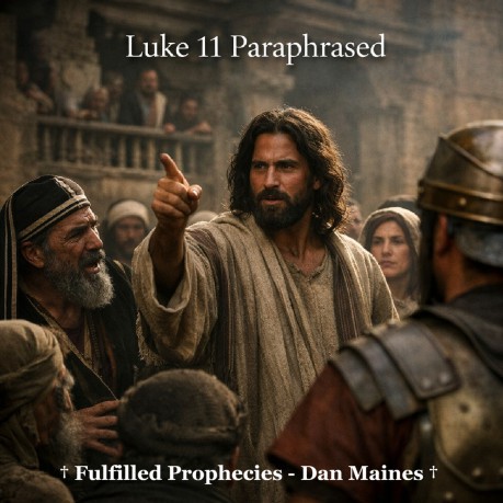 poster    Luke 11 Paraphrased