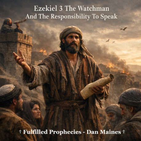 poster Ezekiel 3 The Watchman And The Responsibility To Speak