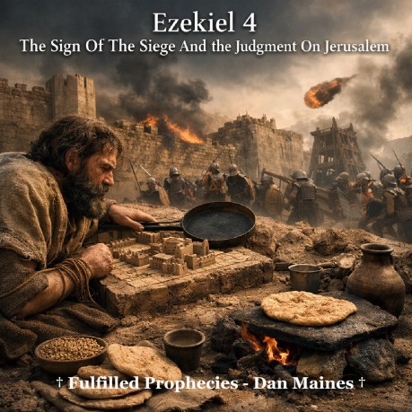 poster Ezekiel 4 The Sign Of The Siege And The Judgment On Jerusalem