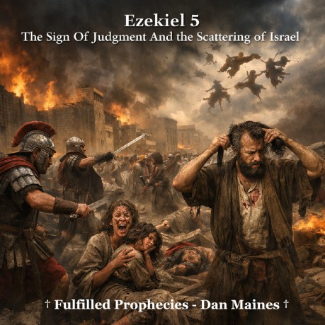 poster Ezekiel 5 The Sign Of Judgment And The Scattering Of Israel